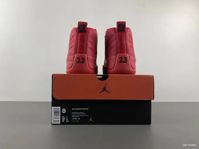 1st Kicks Gym Jordan Air Retro 12 (2018) Red 130690-601 0527